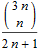 Binomial[3 n, n]/(2 n + 1)
